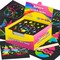 150-Pack Rainbow Scratch Notes for Kids – Fun Stocking Stuffers & Party Favors, Mini Scratch Art Pads with Wooden Styluses for Boys & Girls Ages 4–12 (Rainbow)